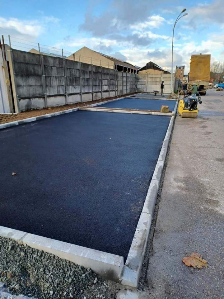 Pose d'enrobés Saint-Romain-de-Colbosc